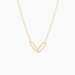 Collier Link Or Jaune - Colliers Femme | Histoire d&rsquo;Or