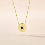 Collier Melchior Or Jaune Saphir - Colliers Femme | Histoire d&rsquo;Or