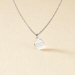 Collier Shereen Argent Blanc - Colliers fantaisie Femme | Histoire d&rsquo;Or