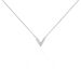 Collier Nollia Argent Blanc Oxyde De Zirconium - Colliers fantaisie Femme | Histoire d’Or