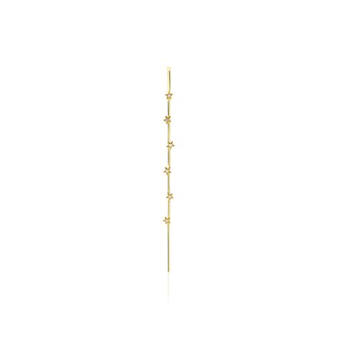 Bijou D'oreille Eclat D'etoile Or Jaune Oxyde De Zirconium - Ear cuffs Femme | Histoire d’Or