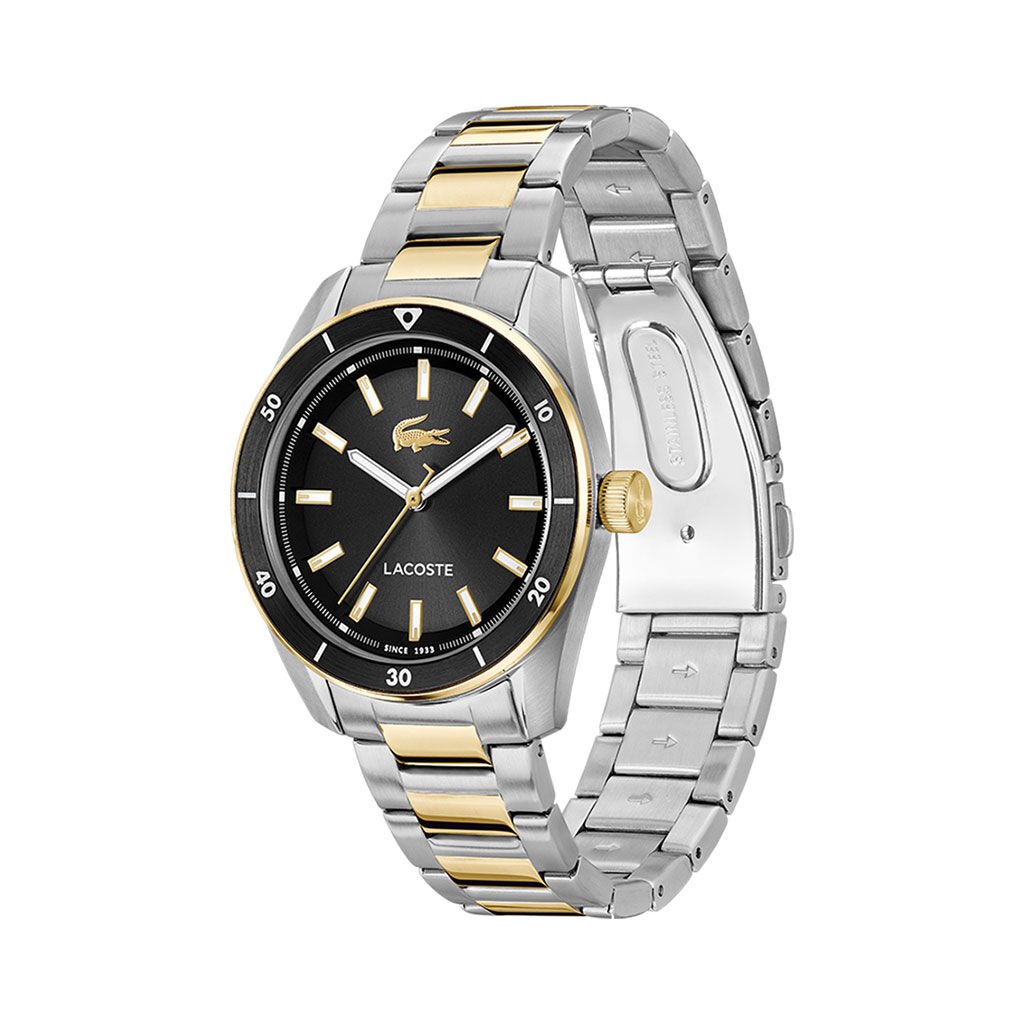 Montre Lacoste Boston Noir - Montres Homme | Histoire d&rsquo;Or