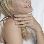 Bague Emilie Or Jaune Diamant - Bagues avec pierre Femme | Histoire d&rsquo;Or