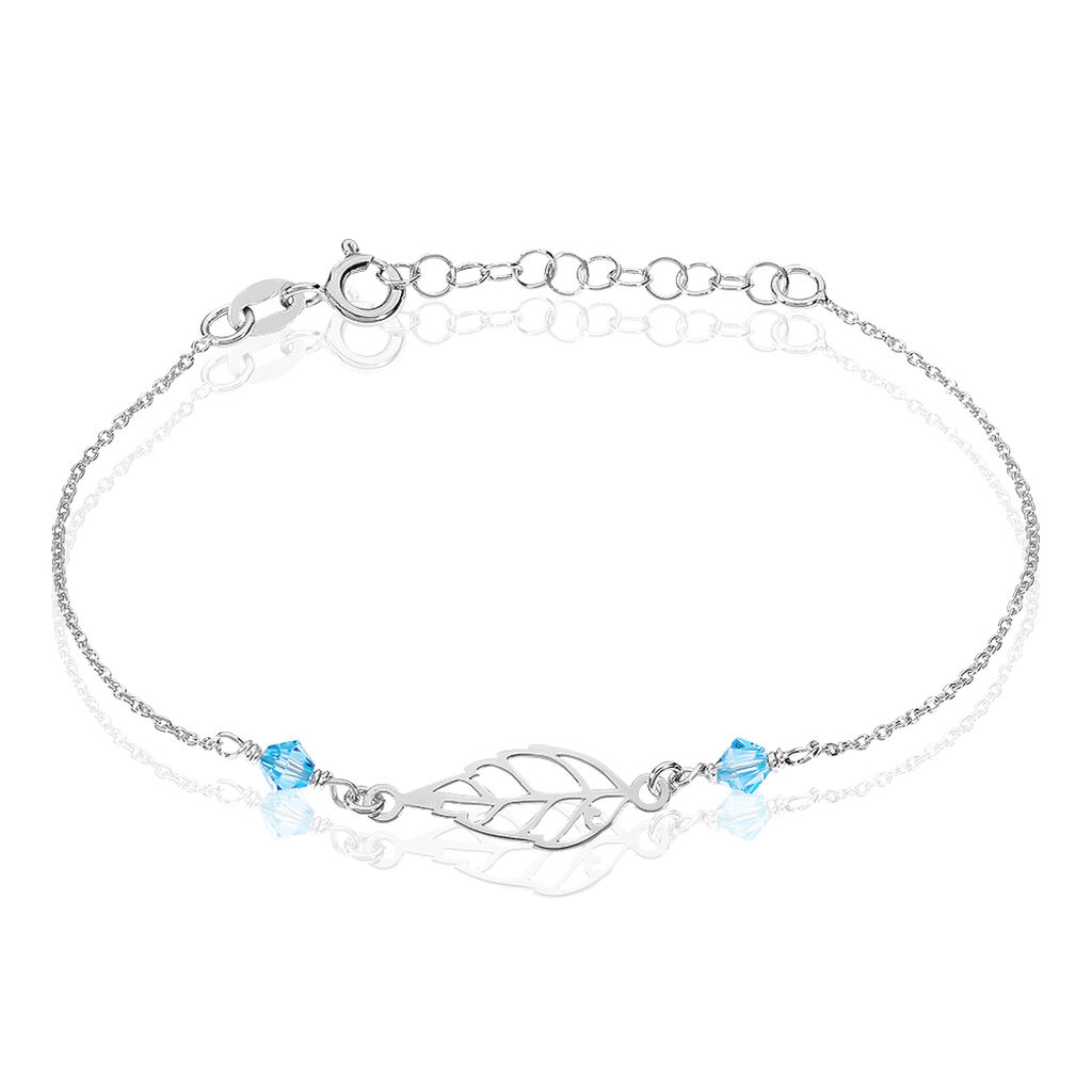 Bracelet Argent Blanc Angelika Pierres Synthetiques