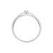 Bague Eliisa Or Blanc Diamant - Bagues solitaires Femme | Histoire d’Or