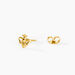 Boucles D'Oreilles Puces Elva Or Jaune - Clous d'oreilles Femme | Histoire d&rsquo;Or