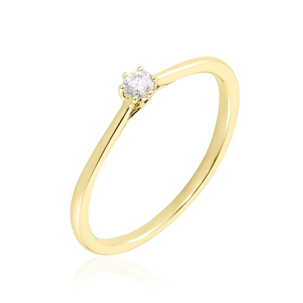 Bague de fiancaille femme or 18 carats top