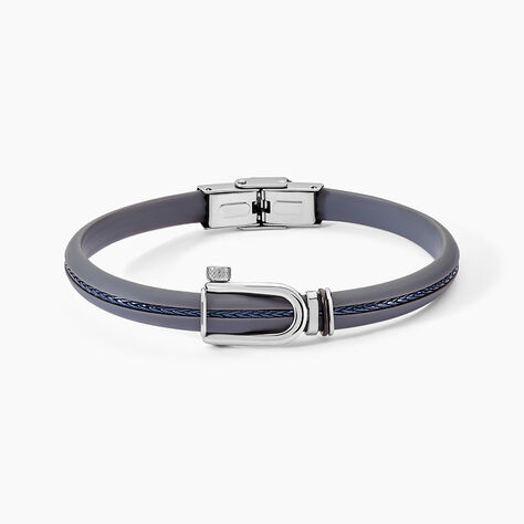 Bracelet Seb Acier Blanc -  Homme | Histoire d’Or