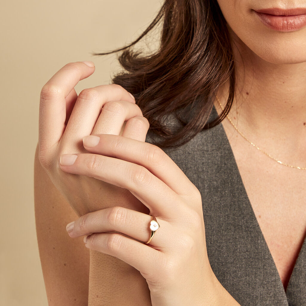 Chevali&egrave;re Dulcibella Or Jaune Diamant - Bagues solitaires Femme | Histoire d&rsquo;Or