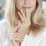 Bague Solitaire Armantia Or Jaune Amethyste - Bagues solitaires Femme | Histoire d&rsquo;Or