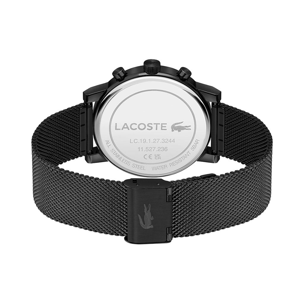 Montre Lacoste Replay Noir - F&ecirc;te des p&egrave;res Homme | Histoire d&rsquo;Or