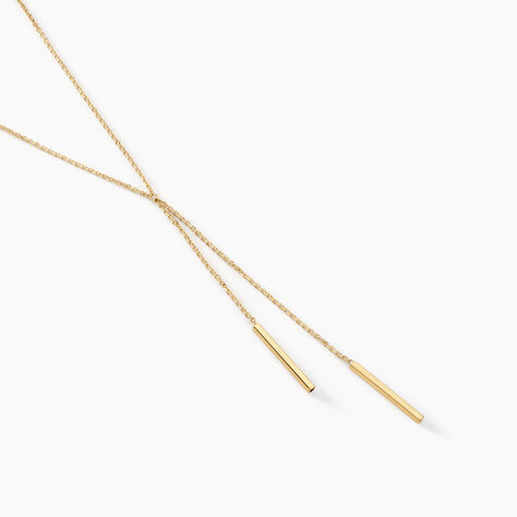 Collier Rain Or Jaune - Colliers doubles et triples chaînes Femme | Histoire d’Or
