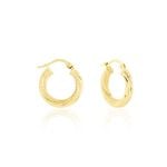 Cr&eacute;oles Clematis Or Jaune - Boucles d'oreilles cr&eacute;oles Femme | Histoire d&rsquo;Or