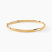 Bracelet Jonc Cynthia Fil Plat Lisse Or Jaune - Bracelets joncs Femme | Histoire d’Or