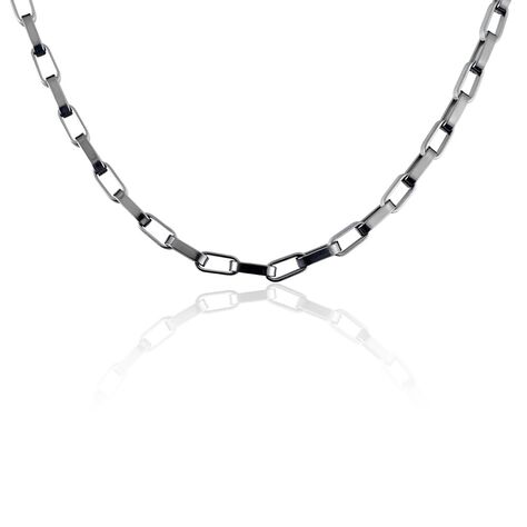 Collier Acier Gris Jarek - Colliers fantaisie Homme | Histoire d’Or