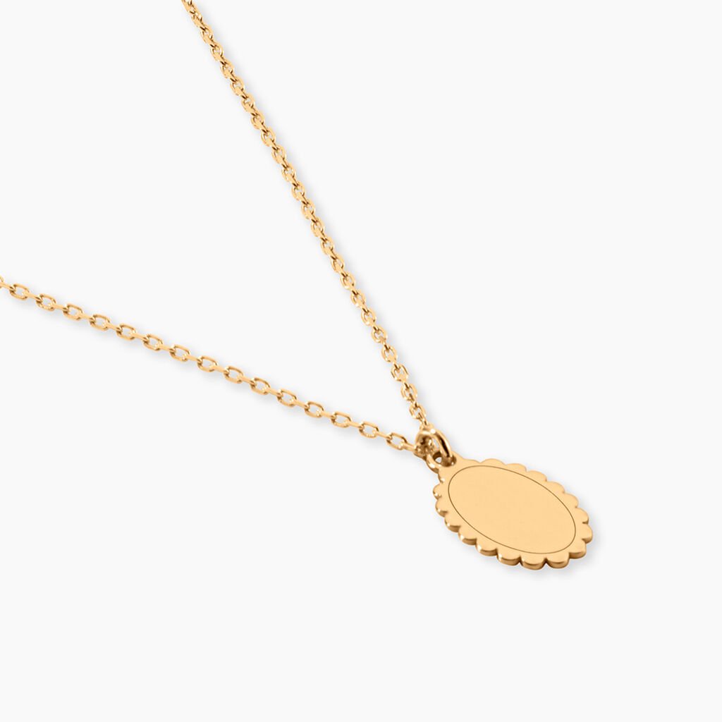 Collier Deepali Plaqu&eacute; Or Jaune - Colliers fantaisie Femme | Histoire d&rsquo;Or