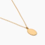 Collier Deepali Plaqu&eacute; Or Jaune - Colliers fantaisie Femme | Histoire d&rsquo;Or