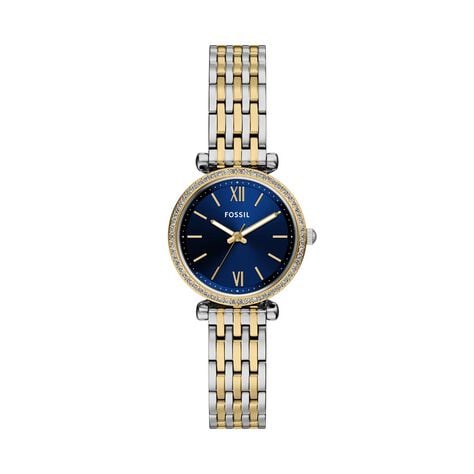 Montre Fossil Carlie Mini Bleu - Montres Femme | Histoire d’Or