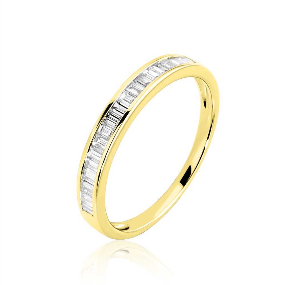 Anneau or jaune new arrivals femme