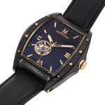 Montre Montignac Tonneau Automatique Noir - Montres Homme | Histoire d&rsquo;Or