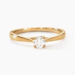 Bague Solitaire Aphrodite Or Jaune Diamant - Bagues solitaires Femme | Histoire d&rsquo;Or