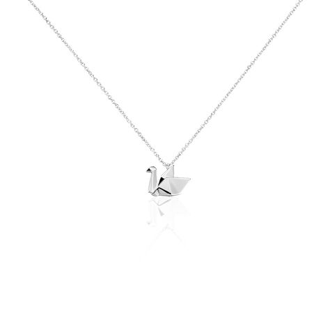 Collier Pila Argent Blanc - Colliers fantaisie Femme | Histoire d’Or