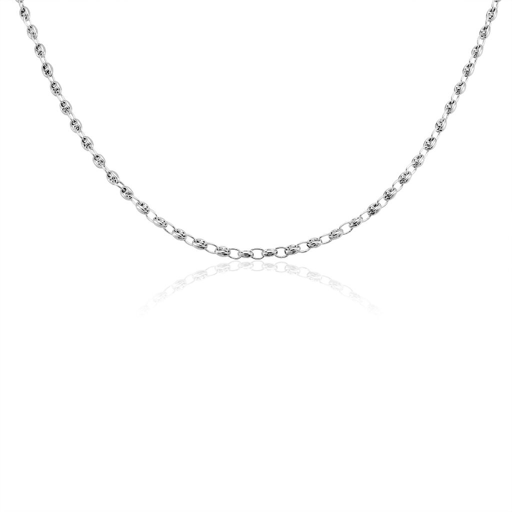 Collier Maille Argent Carrus - Chaines Homme | Histoire d&rsquo;Or