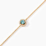 Bracelet Plaqu&eacute; Or Radbod Pierre Artificielle Oxydes De Zirconium - Bracelets Femme | Histoire d&rsquo;Or