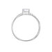 Bague Solitaire Arnalia Or Blanc Oxyde De Zirconium - Bagues solitaires Femme | Histoire d’Or