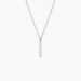Collier Argent Blanc Fedor - Colliers fantaisie Homme | Histoire d’Or