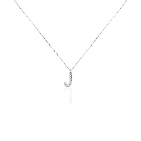 Collier Oran Or Blanc Diamant - Colliers Femme | Histoire d’Or