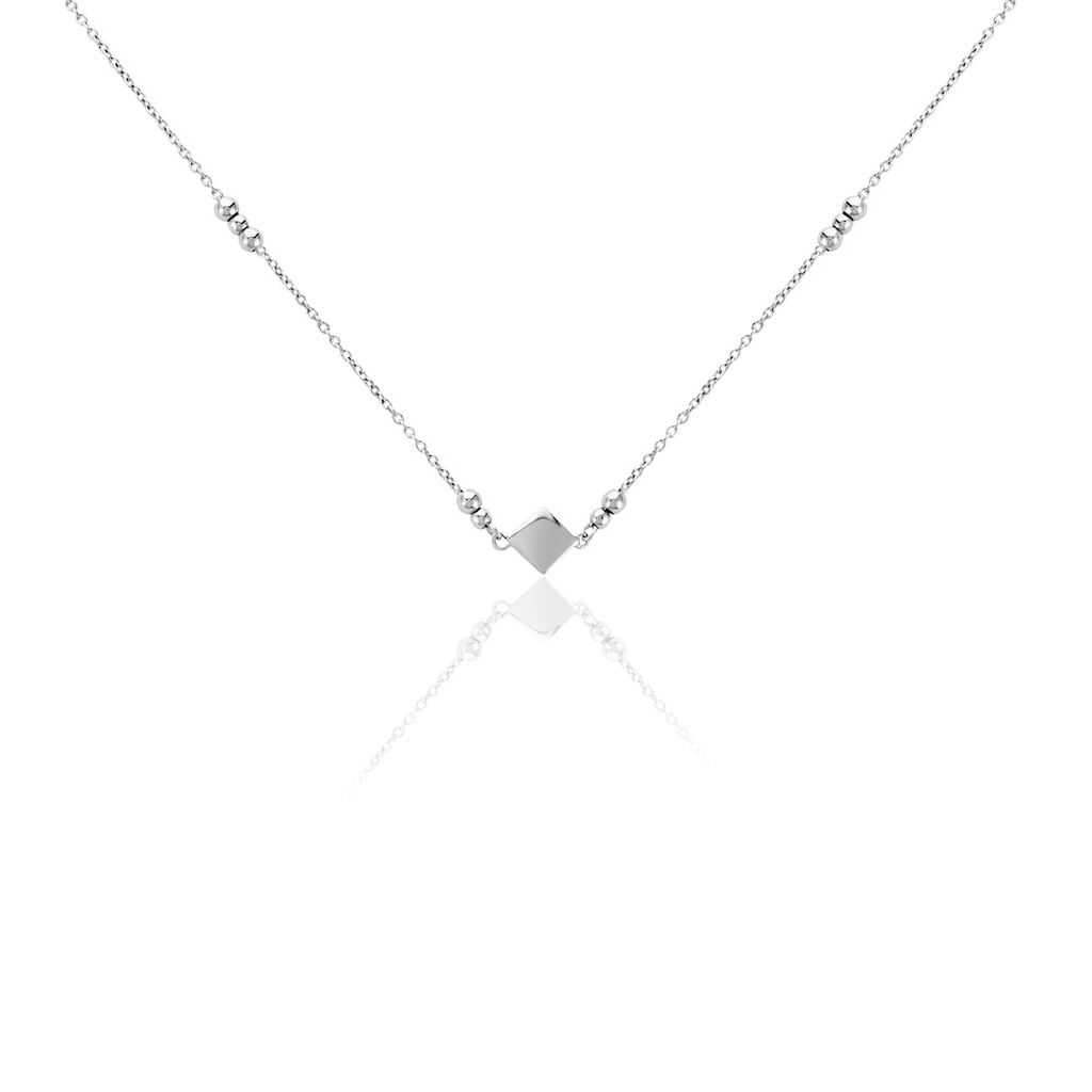 Collier Fancy Argent Blanc - Colliers fantaisie Femme | Histoire d&rsquo;Or