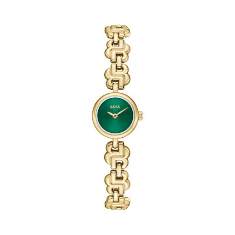 Montre Hugo Boss Double B Dressy Vert - Montres Femme | Histoire d&rsquo;Or