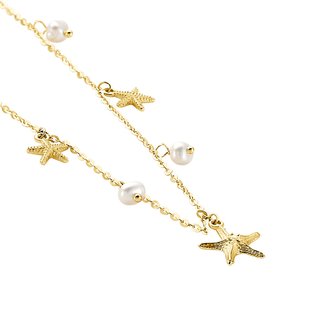 Collier Under The Sea Or Jaune Perle De Culture - Colliers Femme | Histoire d’Or