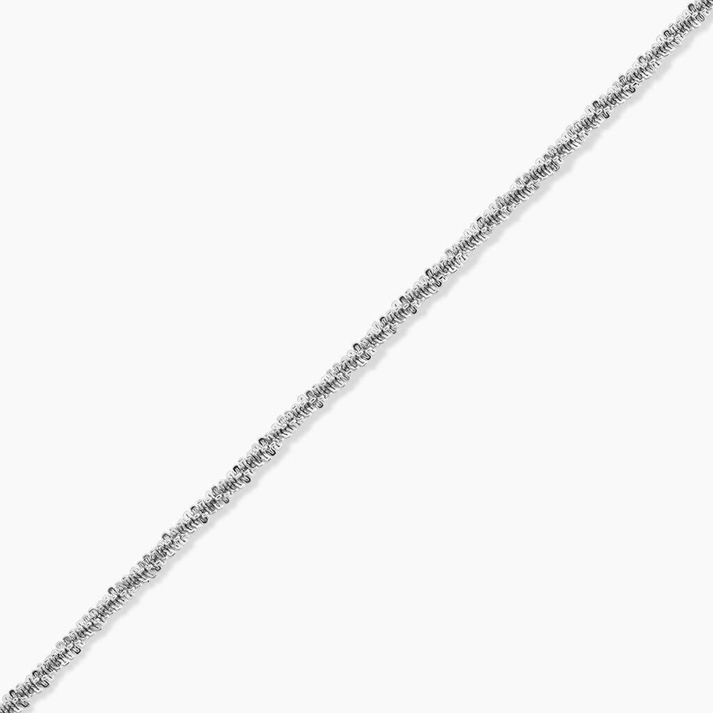 Bracelet Harlow Acier Blanc - Bijoux sans pierre Femme | Histoire d&rsquo;Or