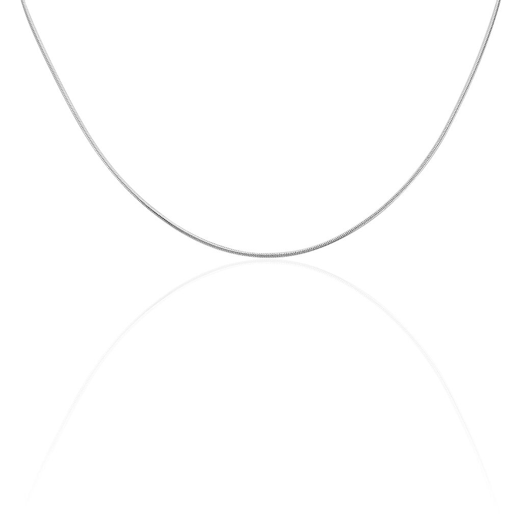 Chaîne Geva Argent Blanc - Chaines Femme | Histoire d’Or