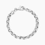 Bracelet Carola Argent Blanc - Bracelets cha&icirc;ne Femme | Histoire d&rsquo;Or