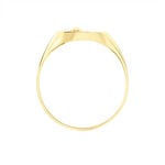 Chevali&egrave;re Glynn Or Jaune Onyx Diamant - Bagues solitaires Homme | Histoire d&rsquo;Or