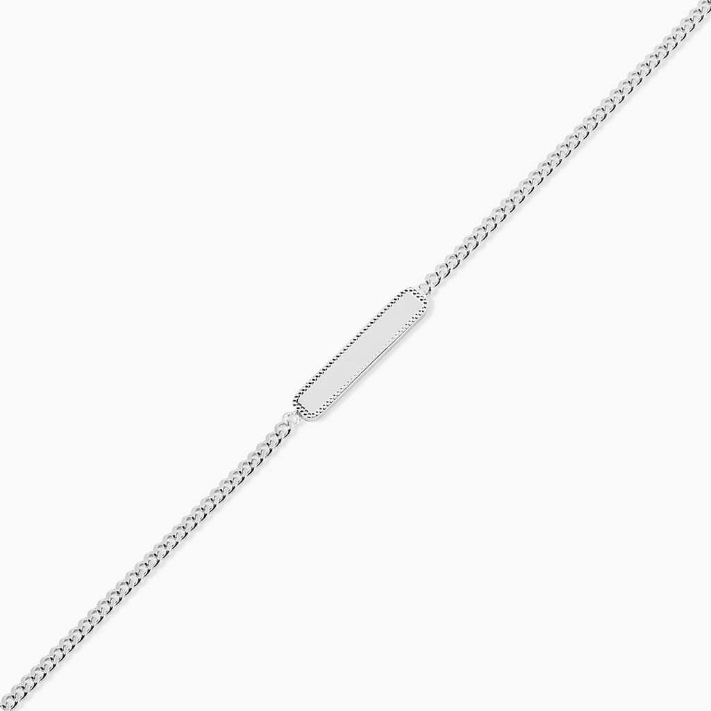 Bracelet Jordana Argent Blanc - Bracelets Femme | Histoire d&rsquo;Or