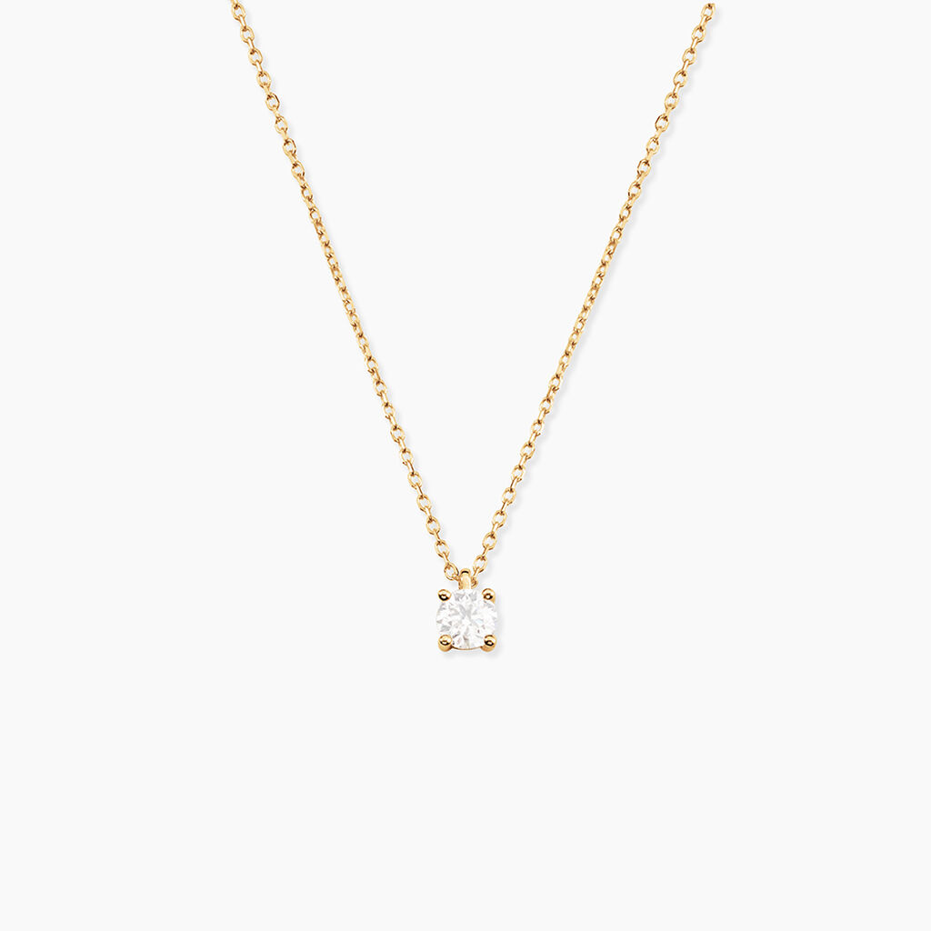 Collier Elfa Or Jaune Diamant - Colliers Femme | Histoire d&rsquo;Or