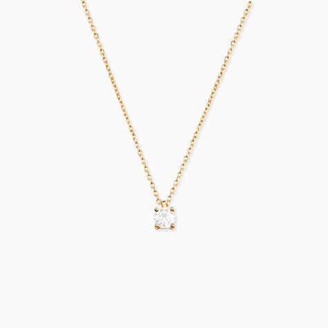 Collier Elfa Or Jaune Diamant - Colliers Femme | Histoire d&rsquo;Or