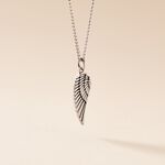 Collier Angyalka Acier Blanc - Colliers fantaisie Homme | Histoire d&rsquo;Or