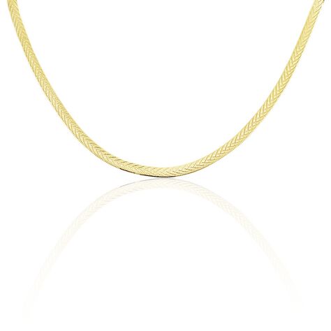 Collier Argent Jaune Alay - Chaines Femme | Histoire d’Or