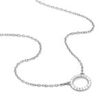 Collier Jaya Argent Blanc Oxyde De Zirconium - Colliers fantaisie Femme | Histoire d&rsquo;Or