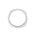 Bague Argent Blanc - Bagues Homme | Histoire d&rsquo;Or