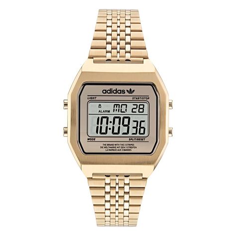 Montre Adidas Digital Two Doré - Montres Famille | Histoire d’Or