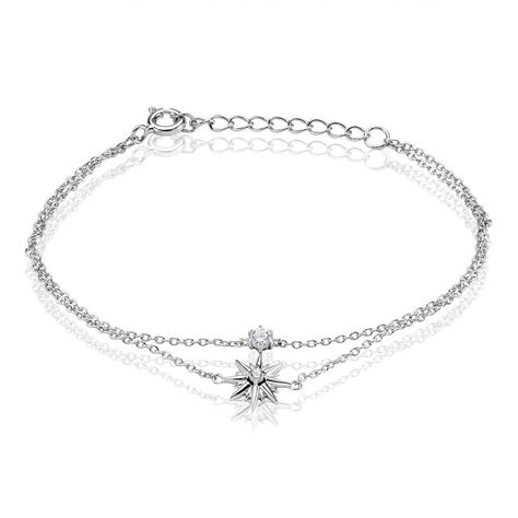 Bracelet Shone Argent Oxyde De Zirconium - Bracelets fantaisie Femme | Histoire d’Or