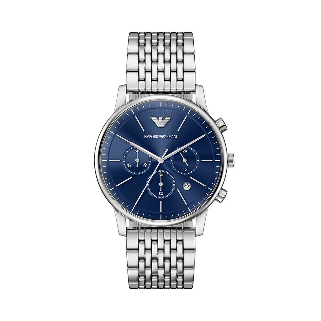 Montre Emporio Armani Bleu - Montres Homme | Histoire d&rsquo;Or