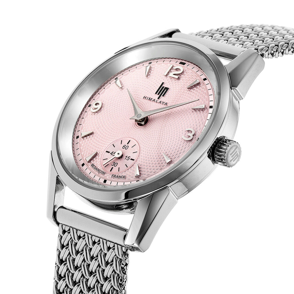 Montre Lip Himalaya 29 Rose - Montres &eacute;tanches Femme | Histoire d&rsquo;Or