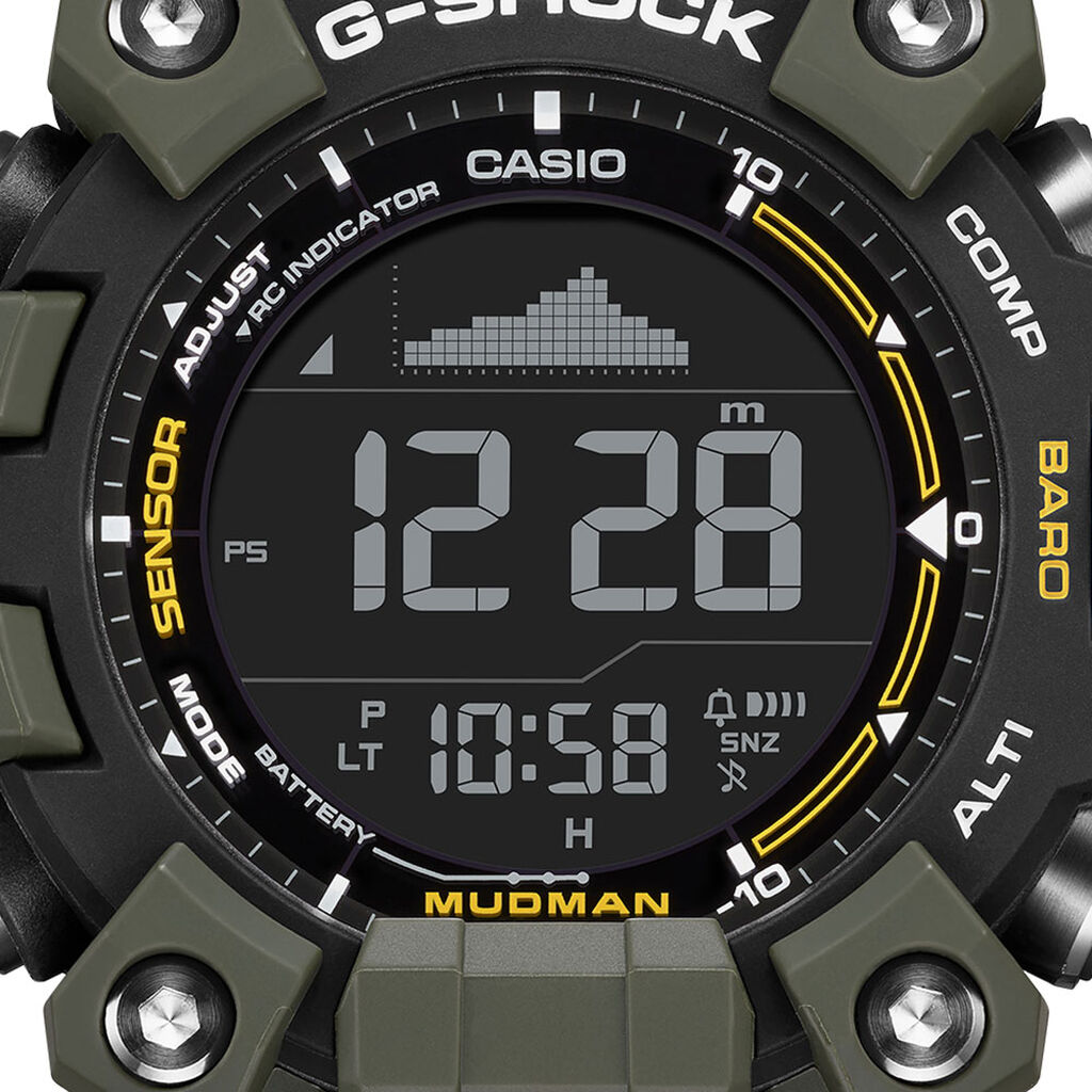 Montre Casio G-shock Noir - Montres solaires Homme | Histoire d&rsquo;Or